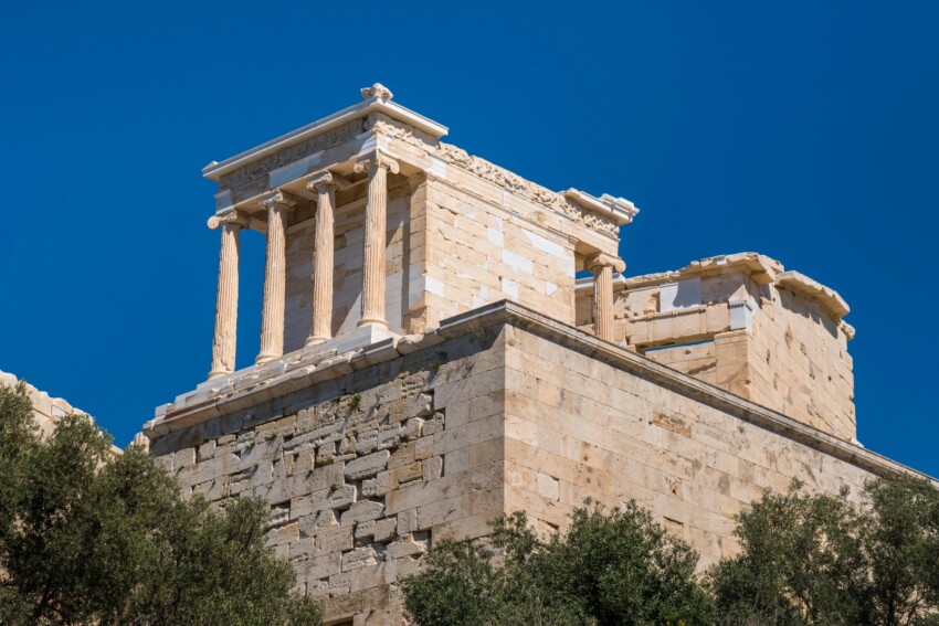 Templo de Atenea Nike en la Acrópolis de Atenas