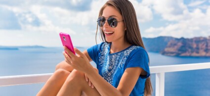 Cómo navegar y llamar por teléfono desde Grecia