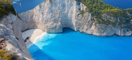 Playa de Navagio, la Playa del Naufragio