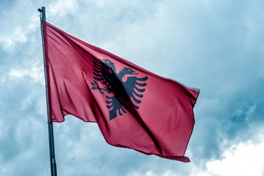 Bandiera dell’Albania